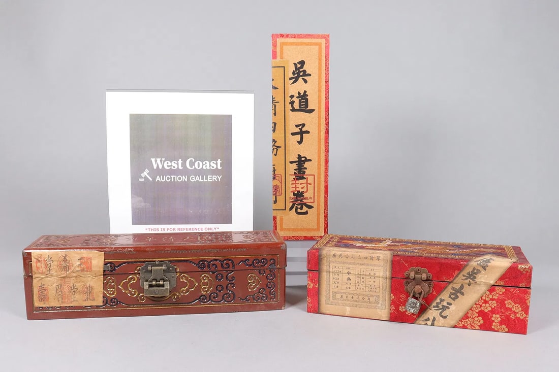 Lots Chinese art scrolls - 2