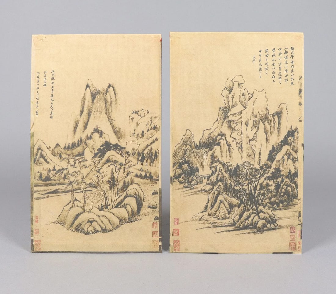 Lots Chinese art scrolls - 6