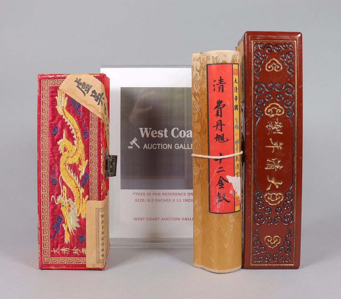 Lots Chinese art scrolls - 2