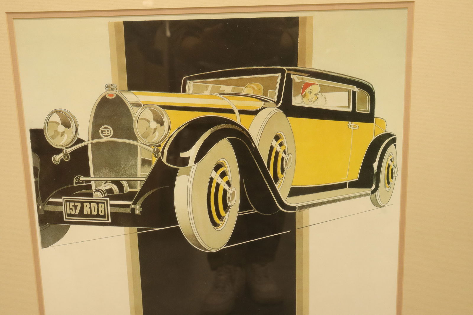 A Bugatti large wall art - 3
