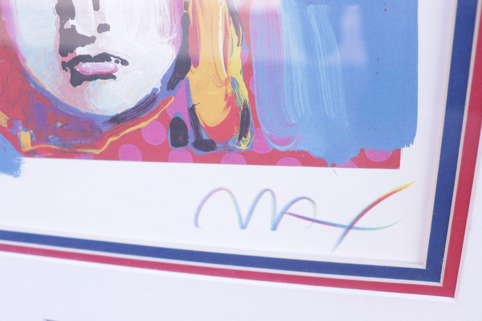 Peter Max liberty art signed - 4