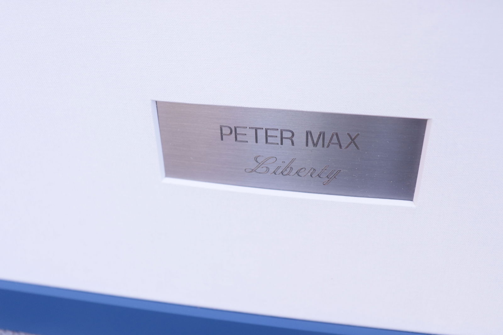 Peter Max liberty art signed - 5