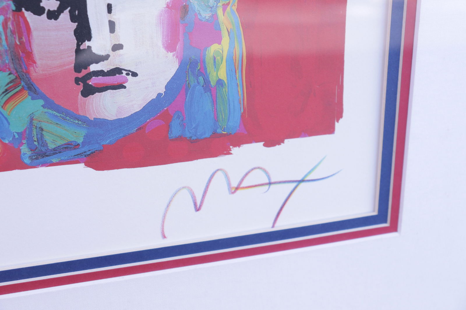 Peter Max liberty art signed - 4