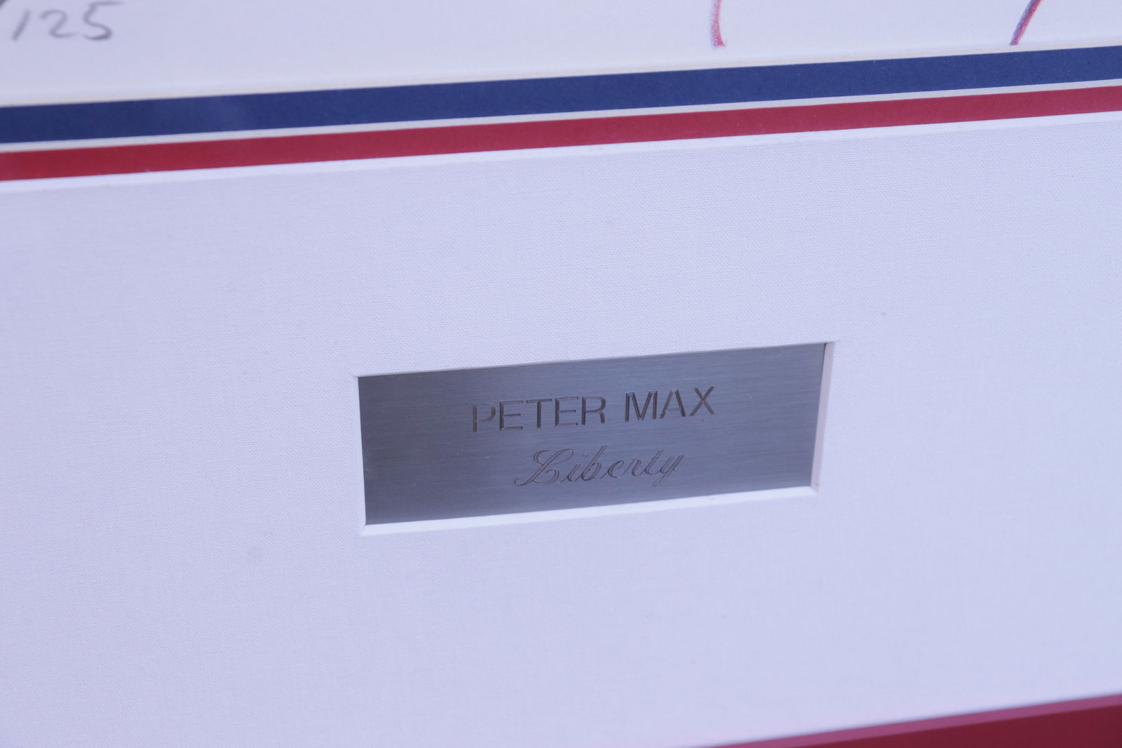 Peter Max liberty art signed - 5