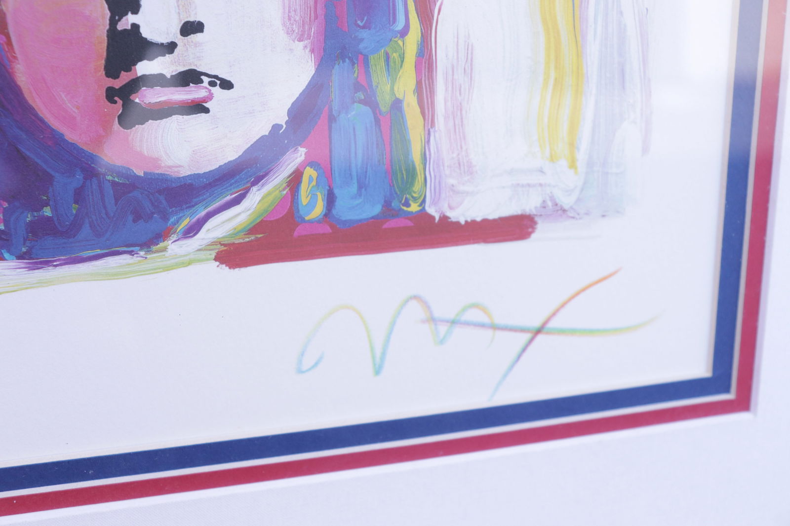 Peter Max liberty art signed - 4