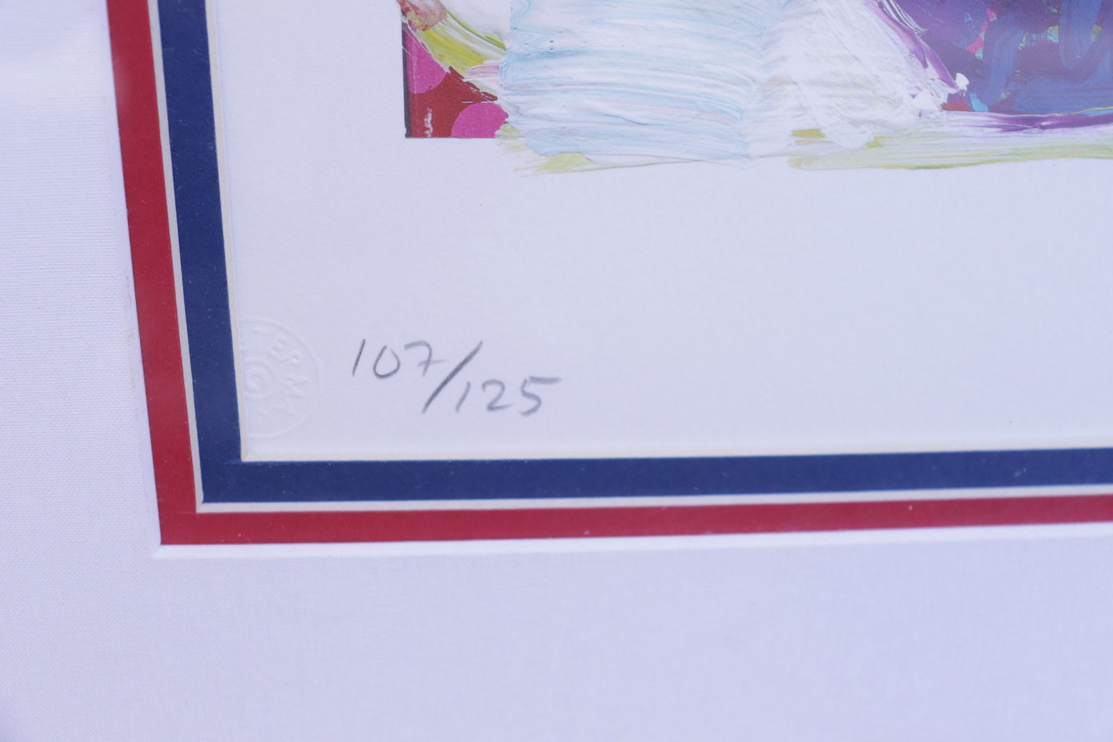 Peter Max liberty art signed - 5