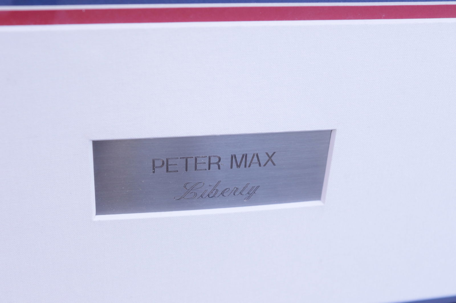 Peter Max liberty art signed - 6