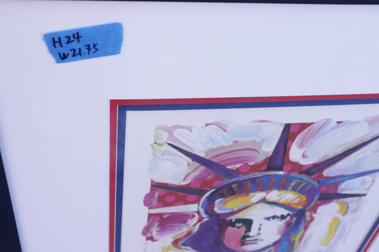 Peter Max liberty art signed - 7