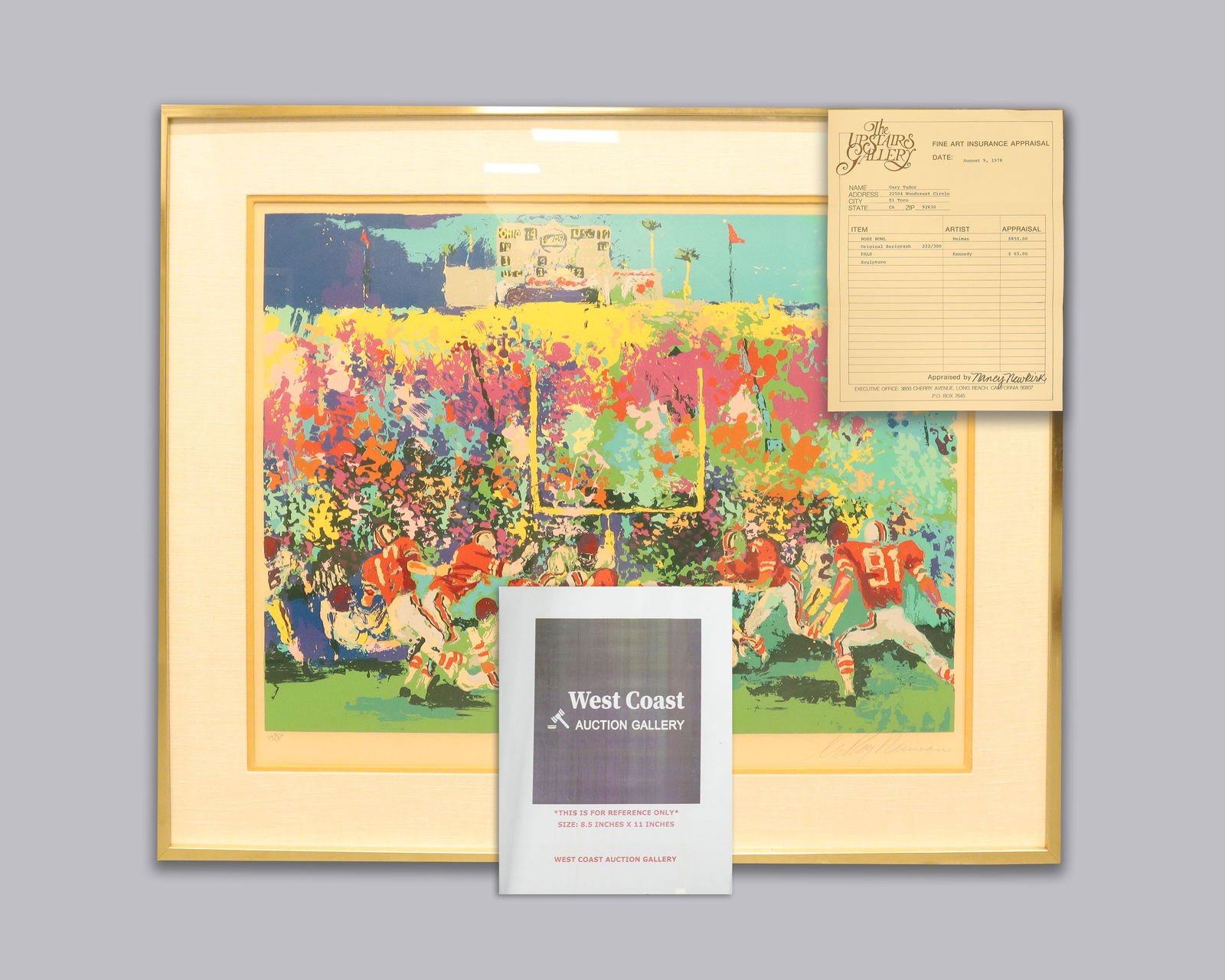 Leroy Neiman signed large serigraph - 2