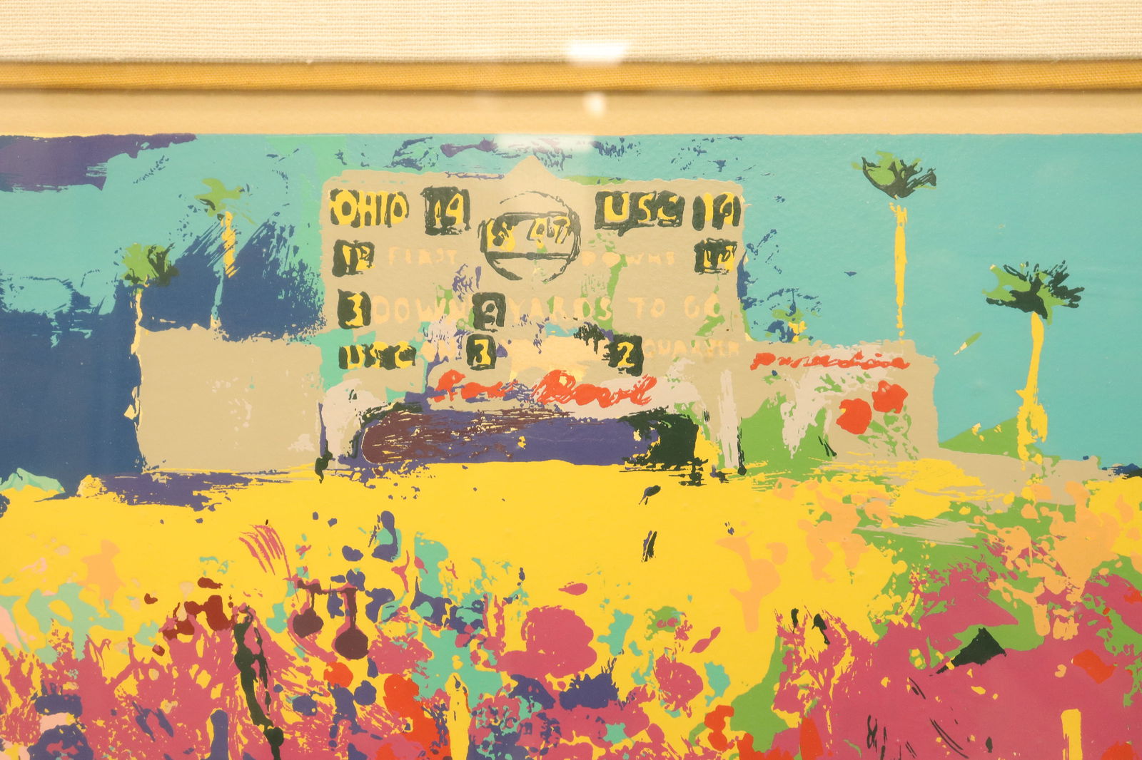 Leroy Neiman signed large serigraph - 4