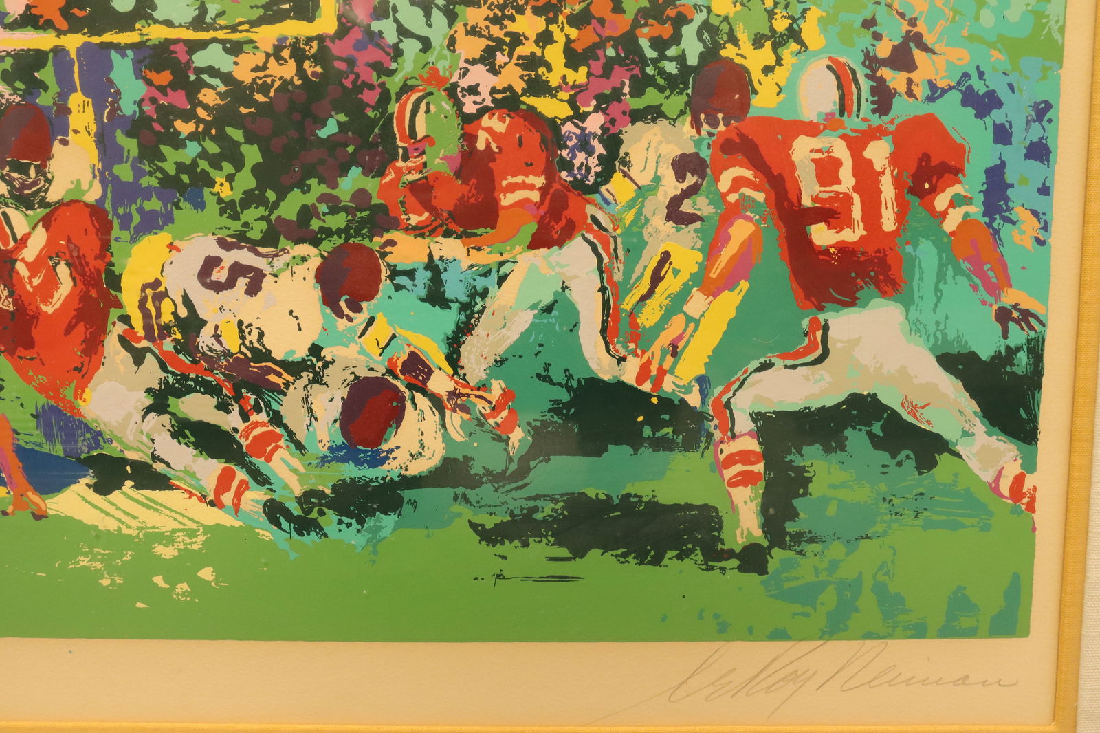 Leroy Neiman signed large serigraph - 6