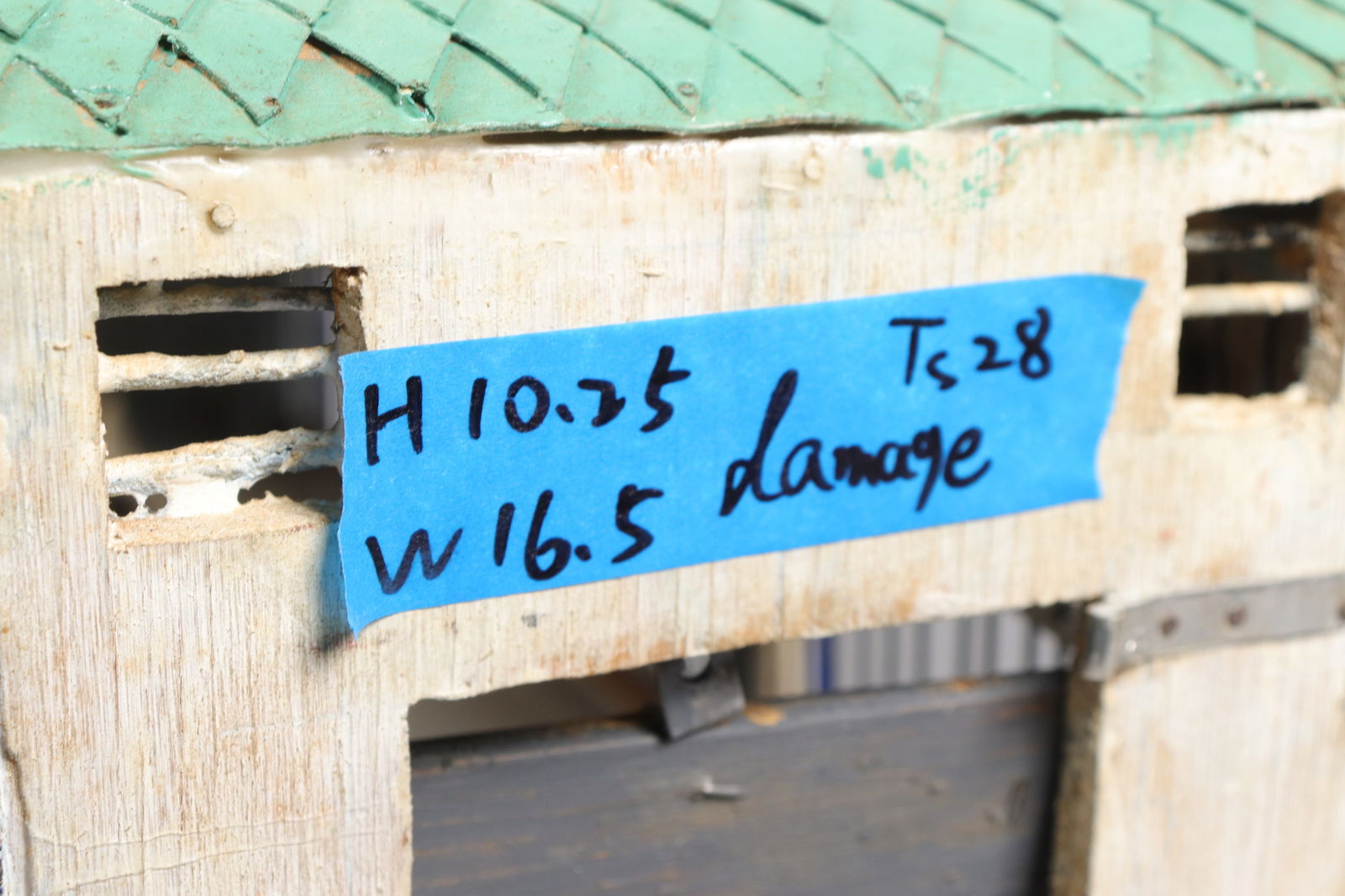 A vintage large wagon toy - 6