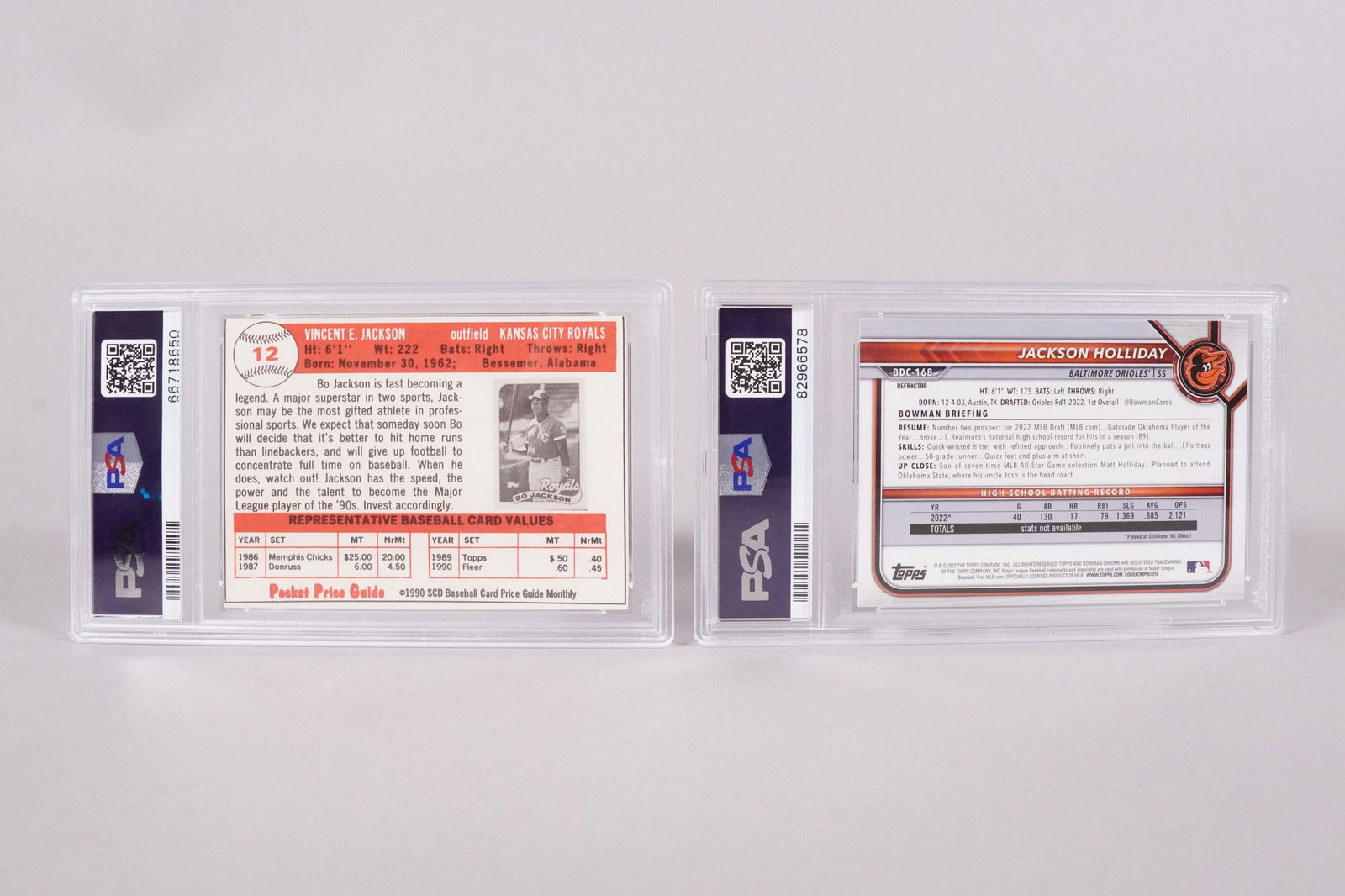 2 PSA graded baseball cards - 4