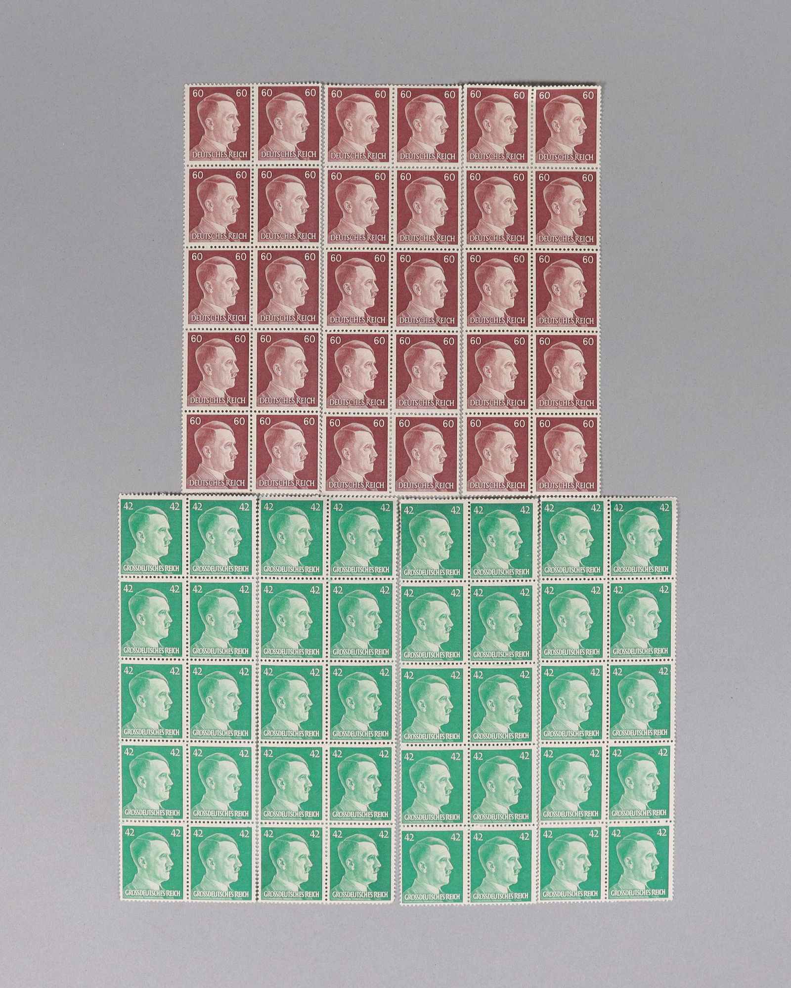 Lots Adolf Hitler stamps: Lots Adolf Hitler stamps.