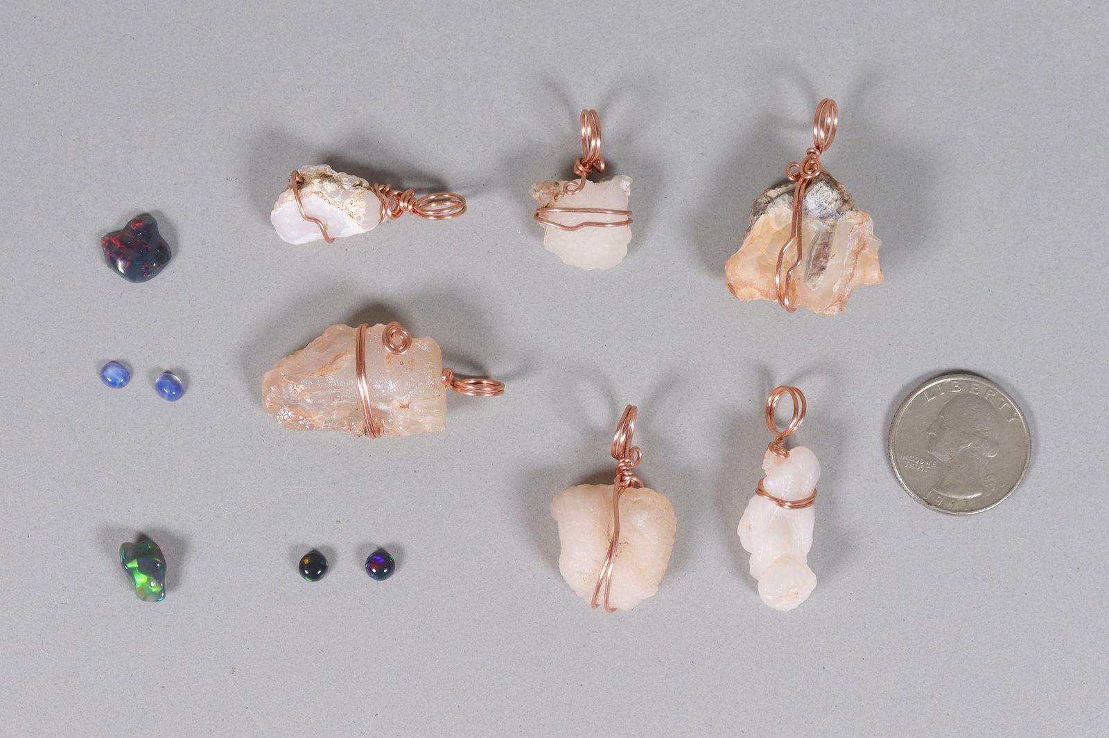 Lots gemstone specimen. - 2