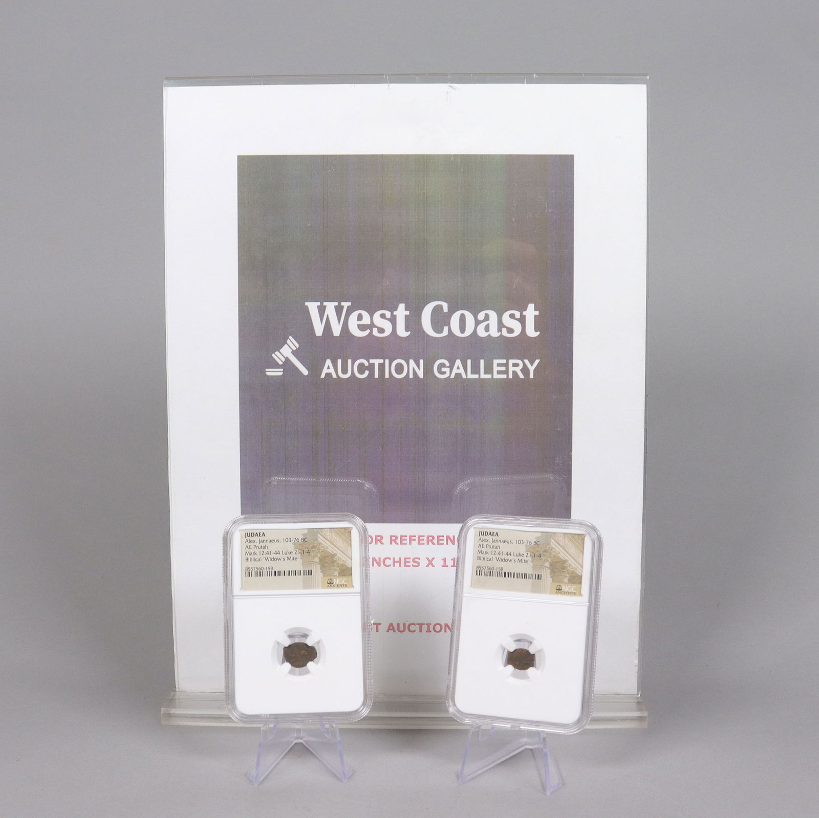 Lots Biblical Widows Mite NGC - 2