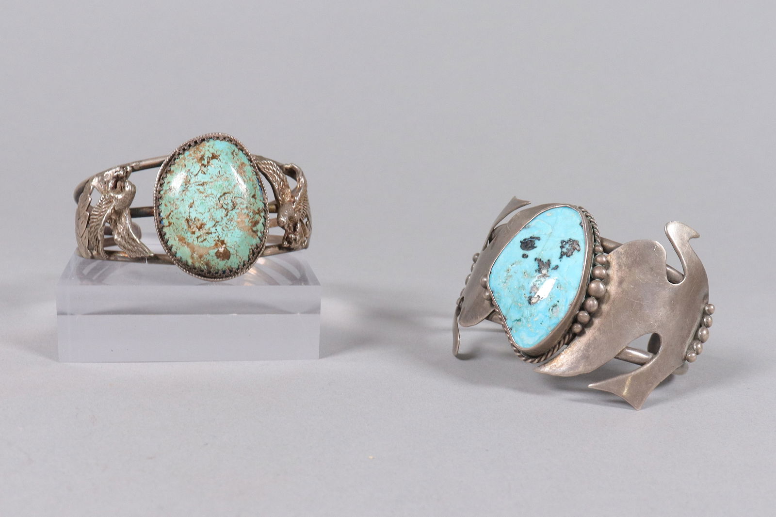 Lots sterling turquoise bracelet: Lots sterling turquoise bracelets. From an estate.