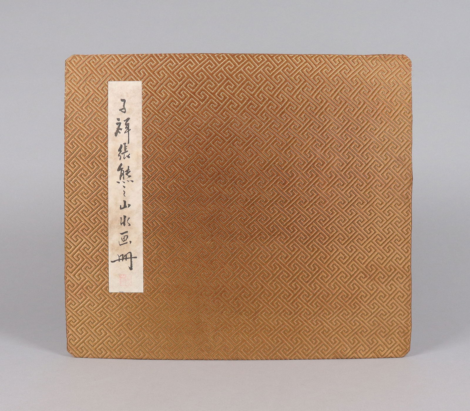 Chinese antique painting albums estate: Chinese antique painting album, from a major estate. Possibly from late Qing dynasty.