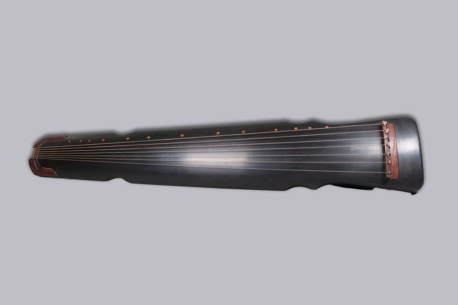 Chinese woonden instrument: Chinese wooden instrument. L: 48.1."