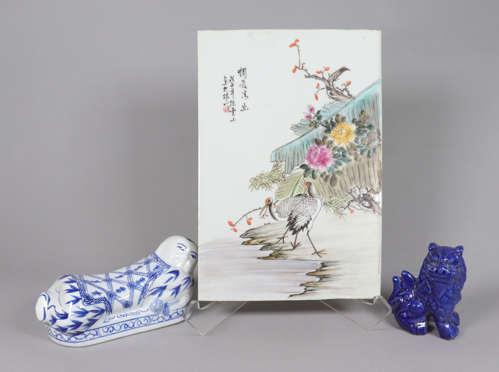 Lots Chinese porcelain items: Lots Chinese porcelain items.