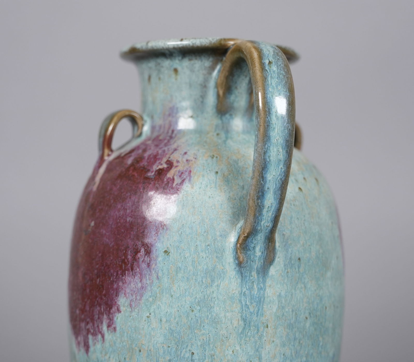 Chinese fine pot with silk box - 5