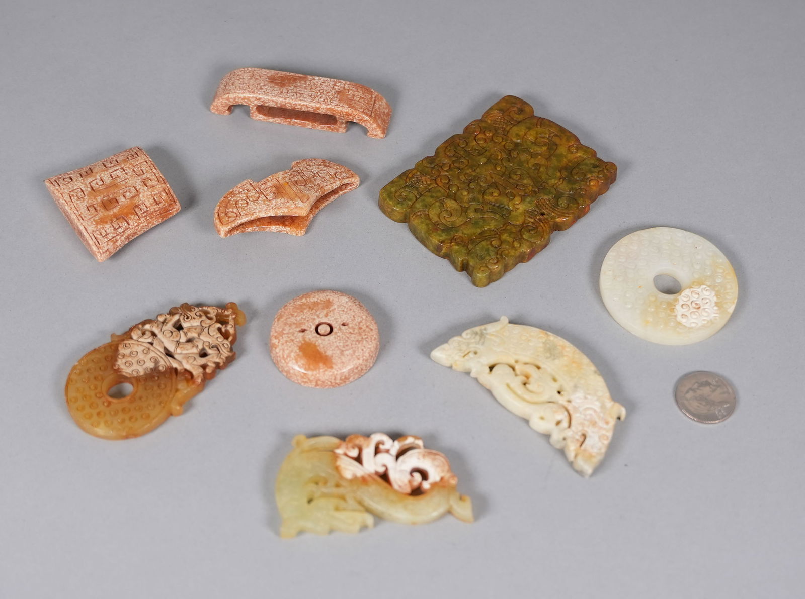 Lots Chinese carved plaques - 2