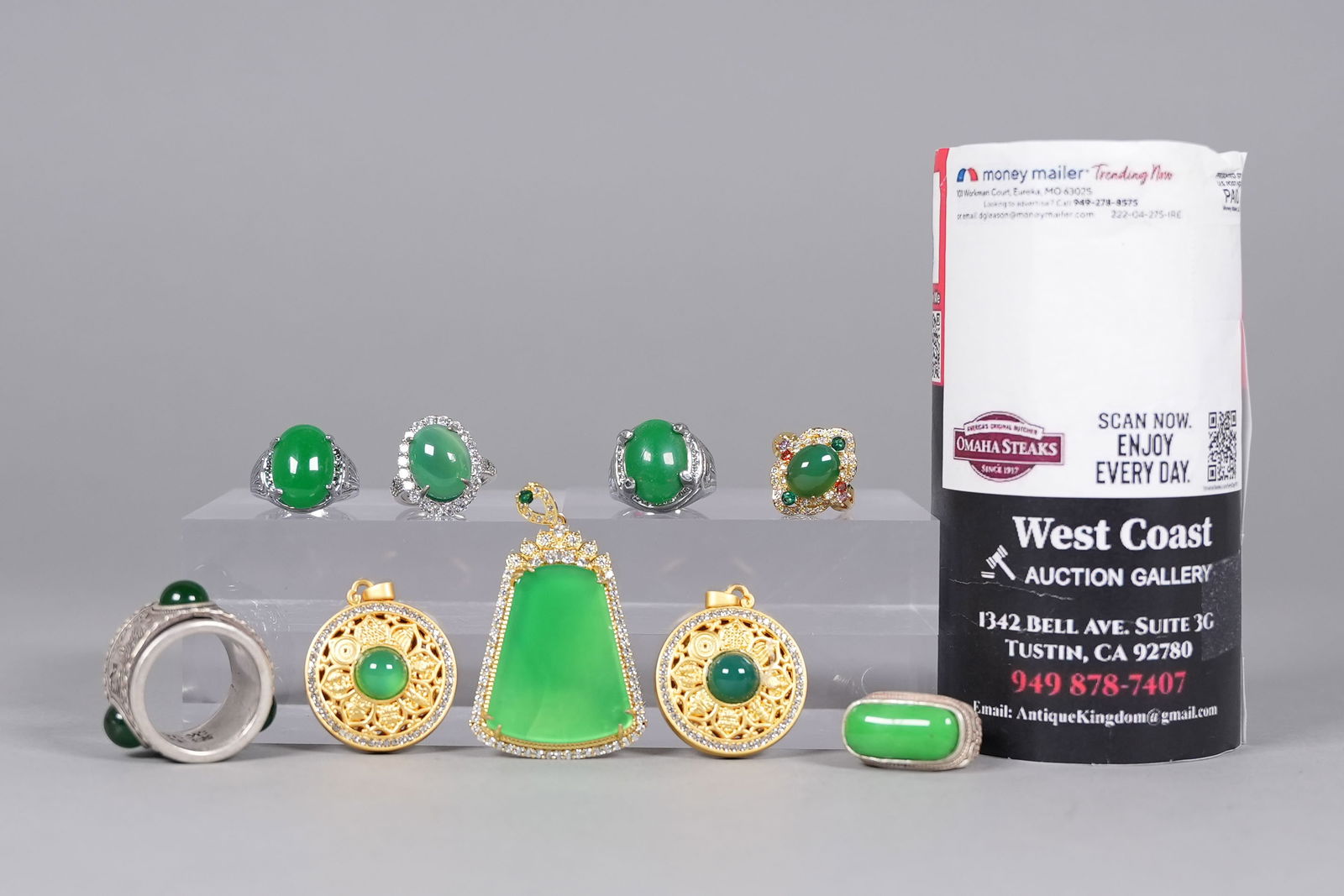 Lots Chinese apple green items - 2