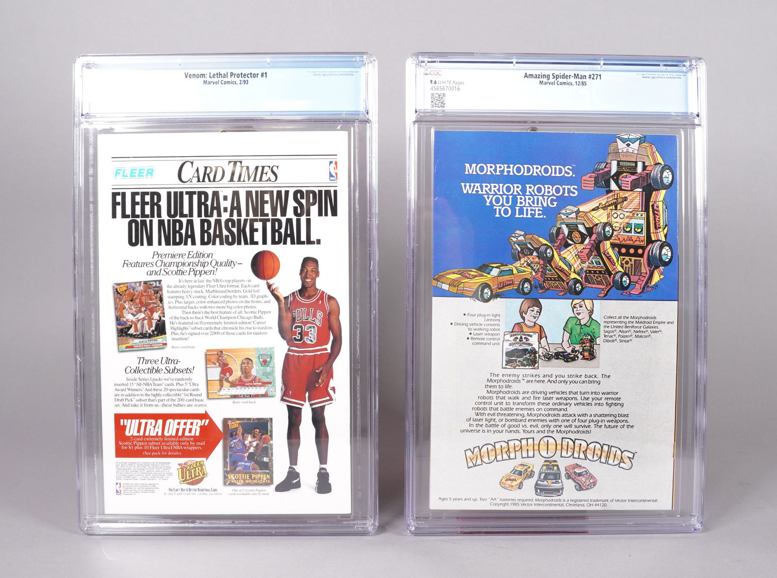 2 Spiderman comics CGC - 5