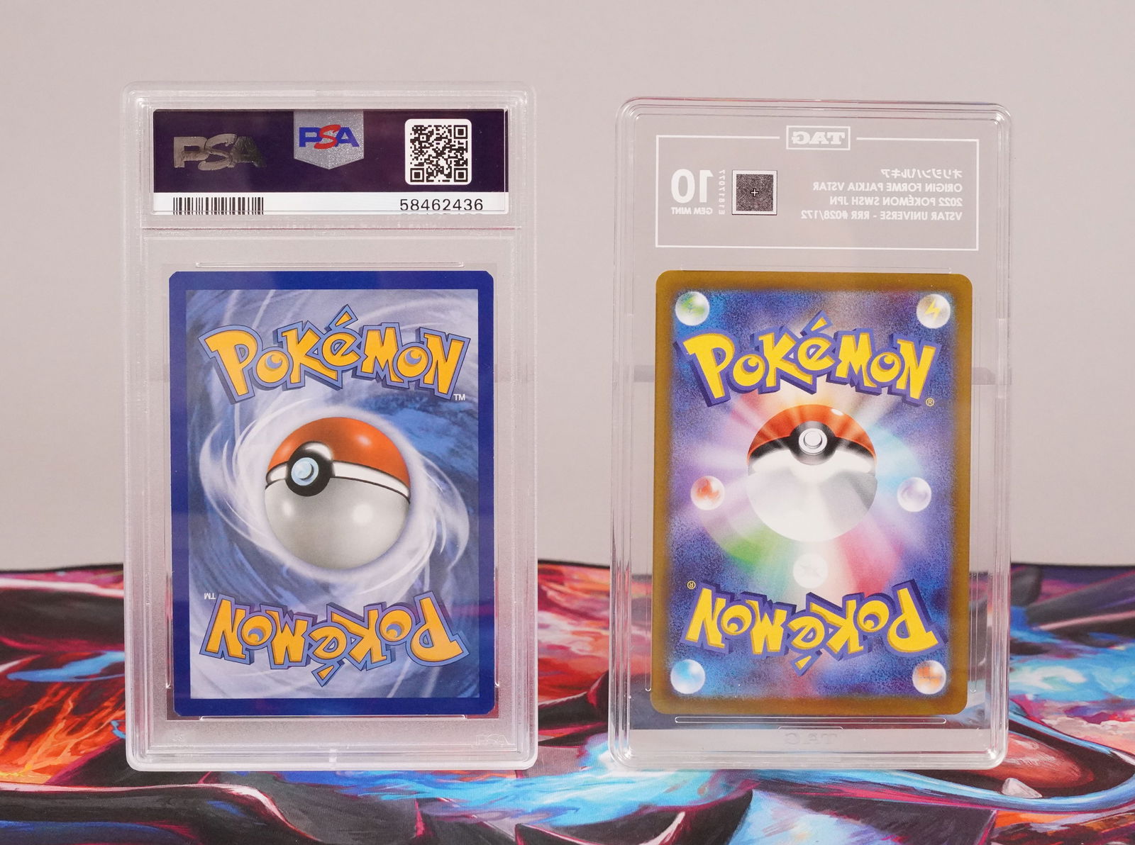 2 fine Pokemon cards graded - 4