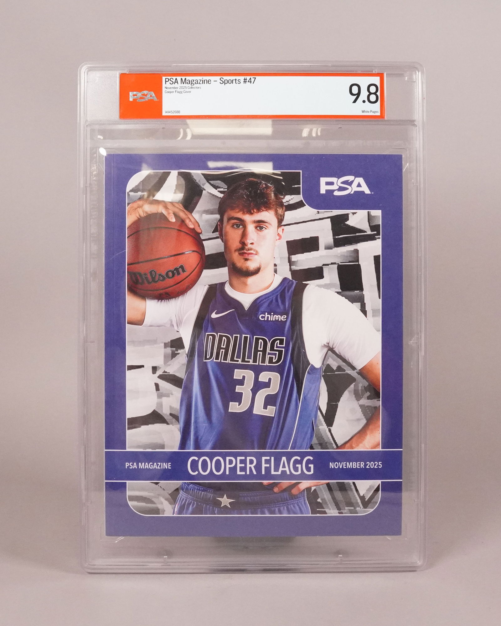 Cooper Flagg PSA magazine PSA graded: Cooper Flagg PSA magazine, PSA graded.