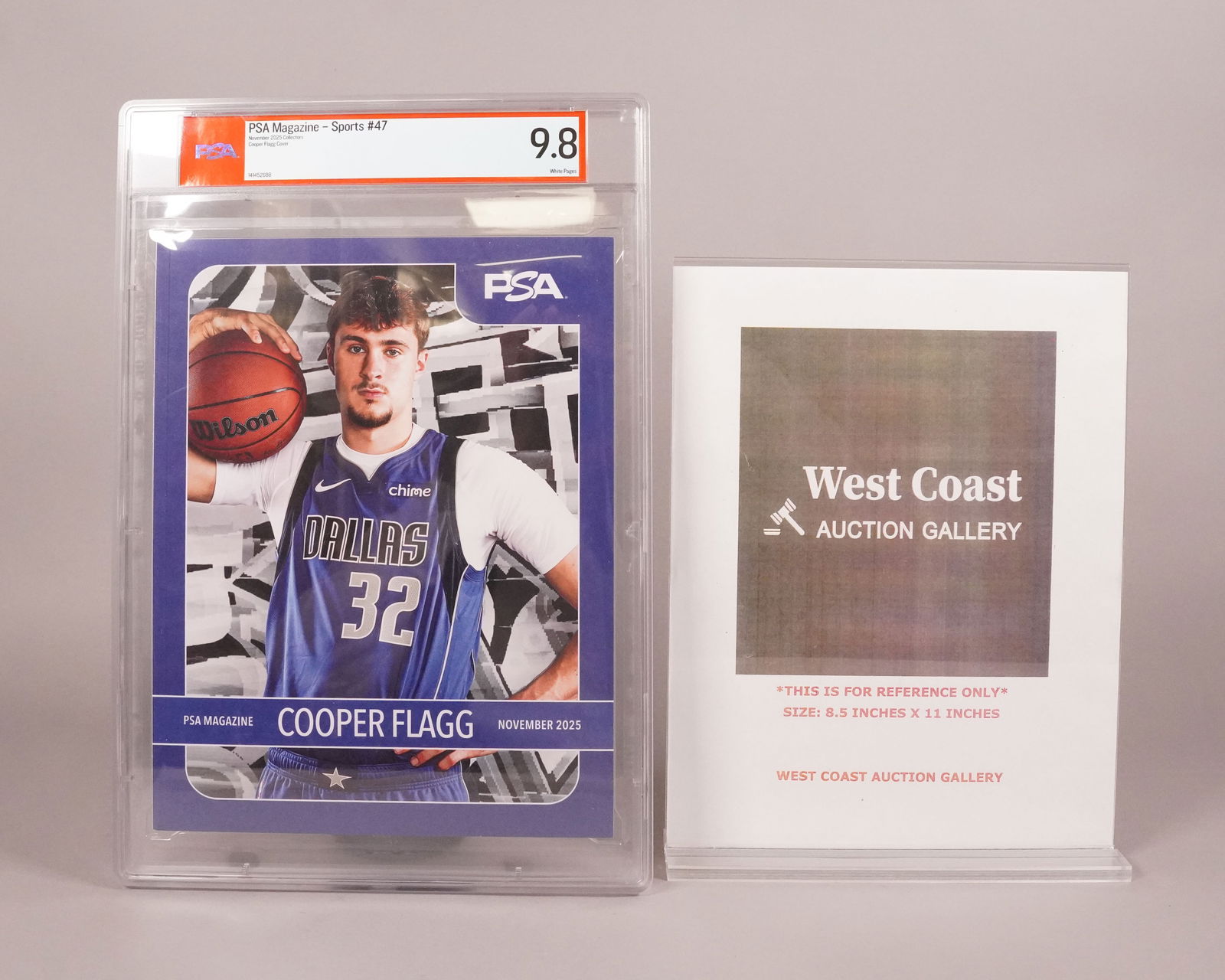 Cooper Flagg PSA magazine PSA graded - 2