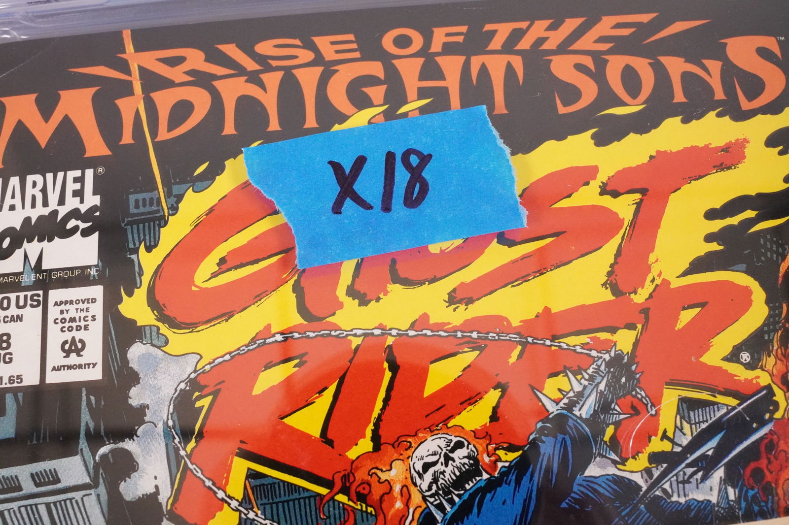 2 Ghost Rider comic CGC - 5