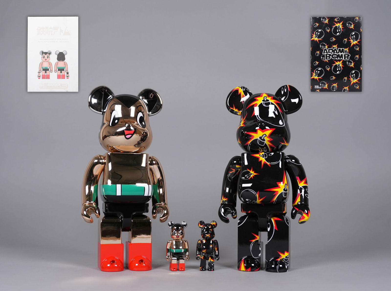 Lots new BearBrick figure with box - 3