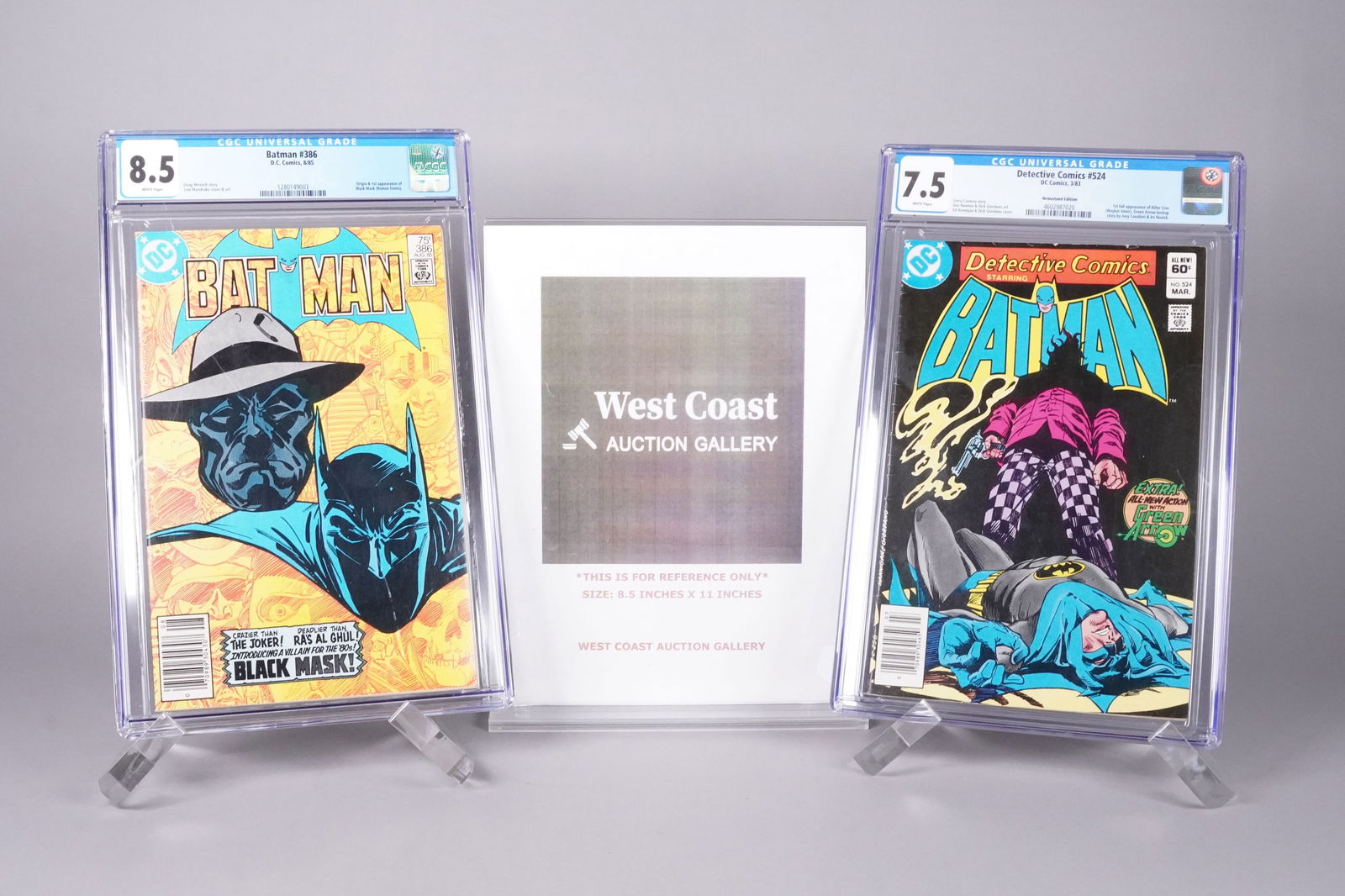 Lots Batman comics CGC graded - 2