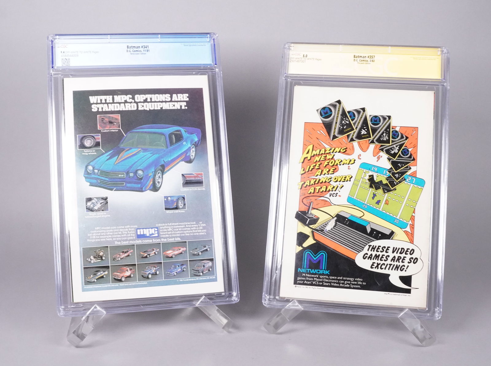 Lots Batman comics CGC graded - 5