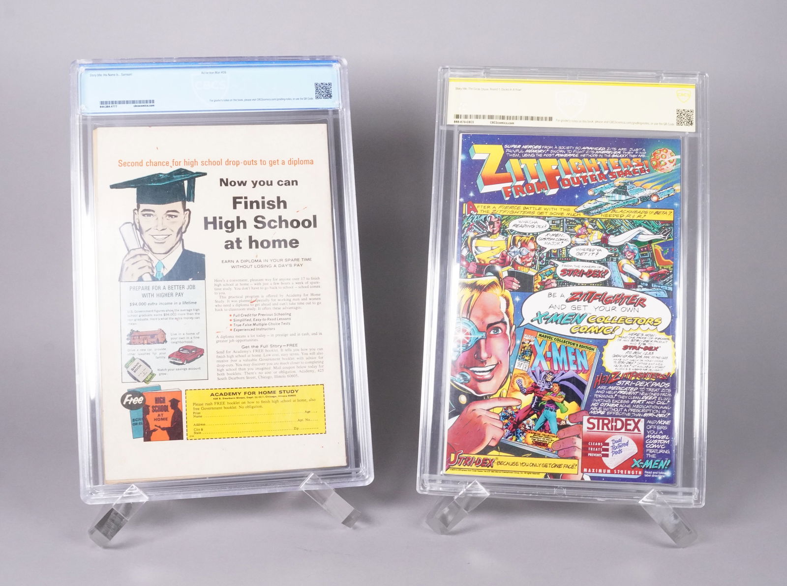 Lots vintage comics CGC - 5