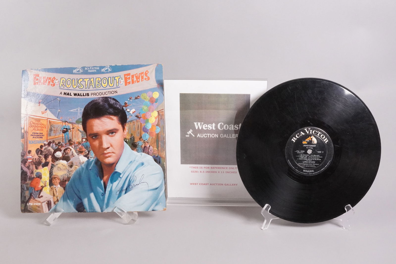 Elvis Presley signed vinyl - 2