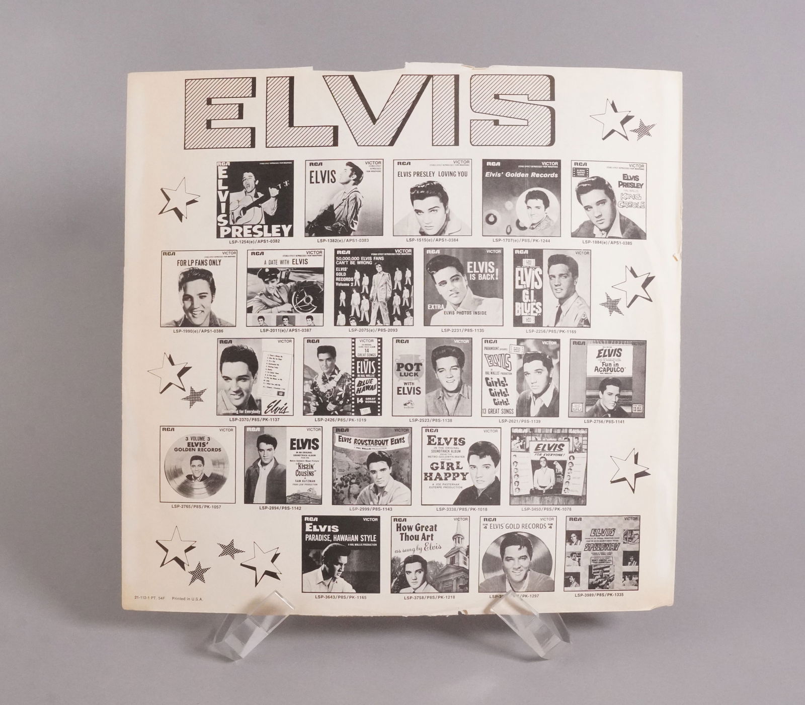 Elvis Presley signed vinyl - 6