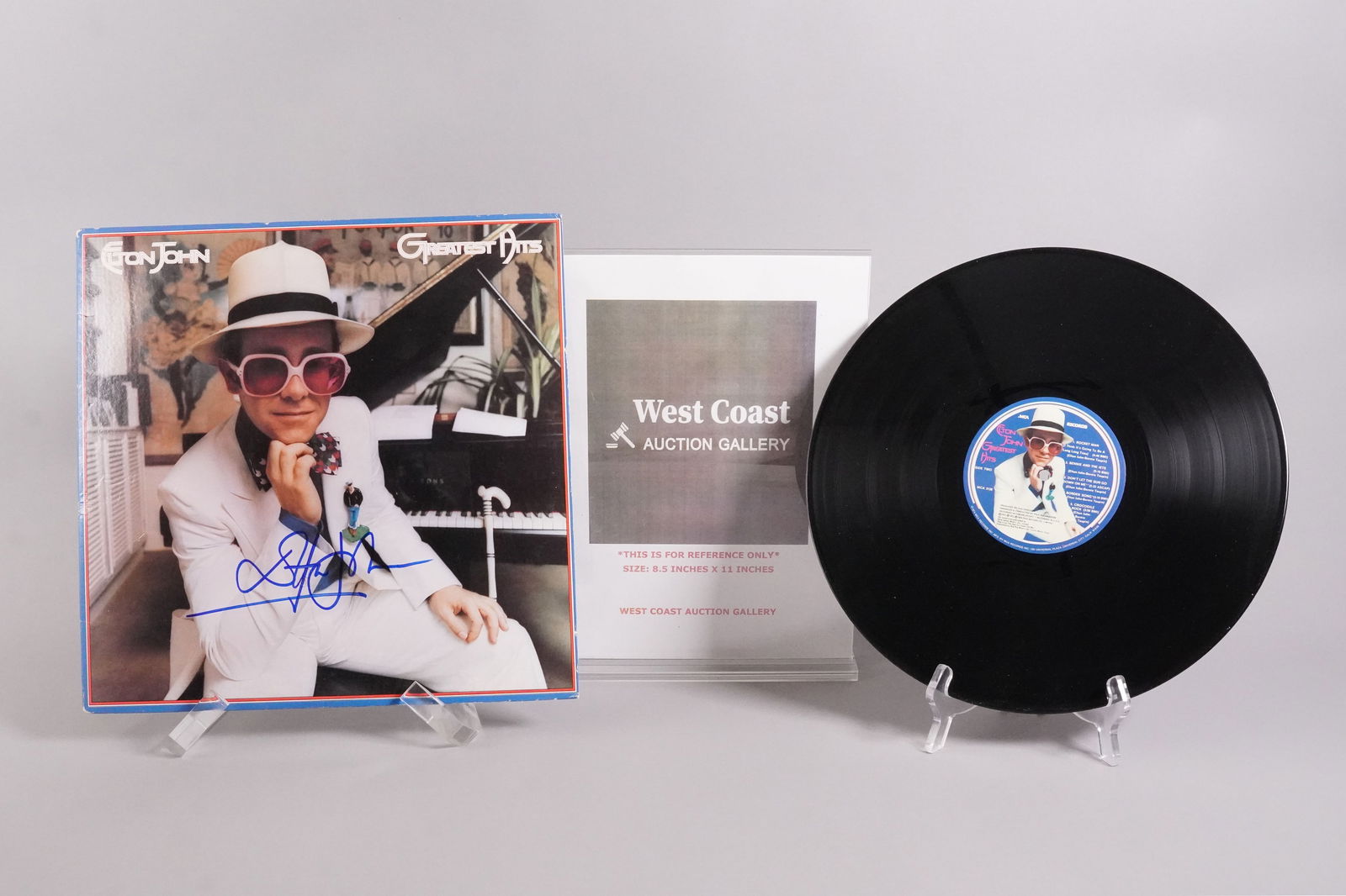 Elton John signed vinyl - 2