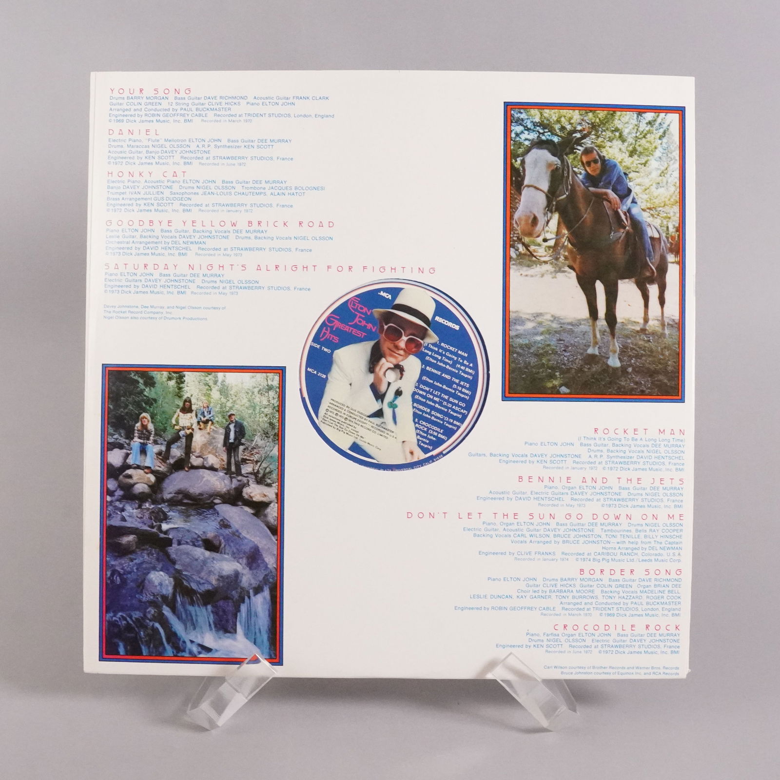 Elton John signed vinyl - 4