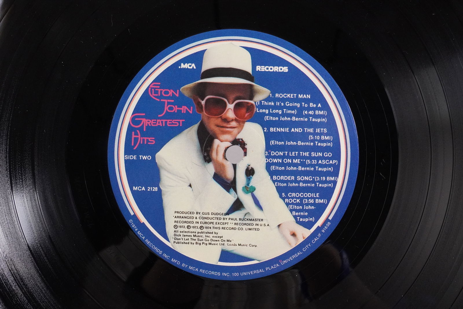 Elton John signed vinyl - 5