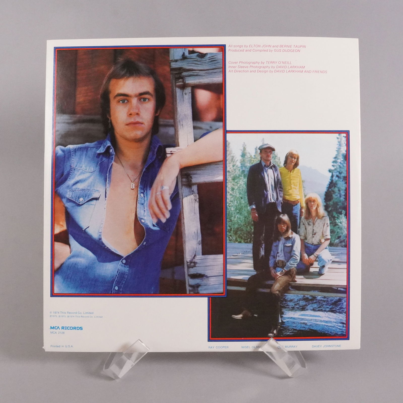 Elton John signed vinyl - 6