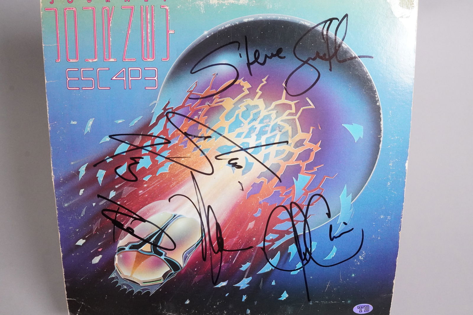 Journey signed ACDC signed vinyl - 4