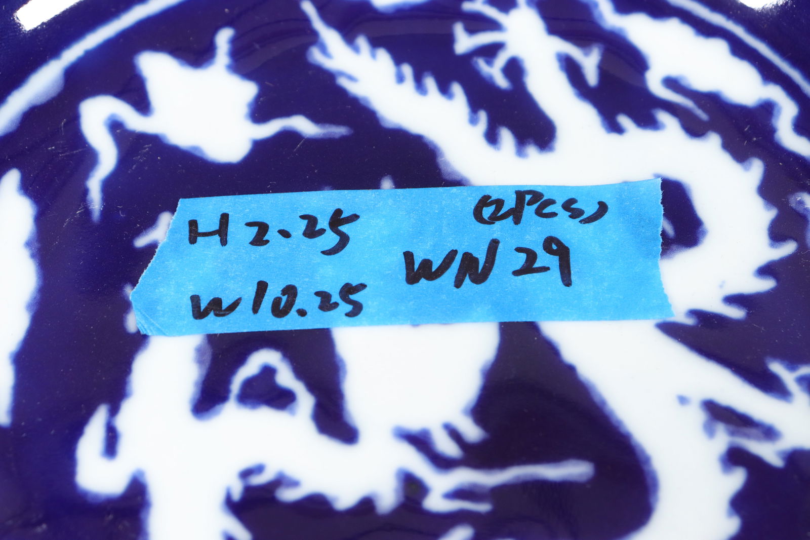 2 Chinese fine plates - 8