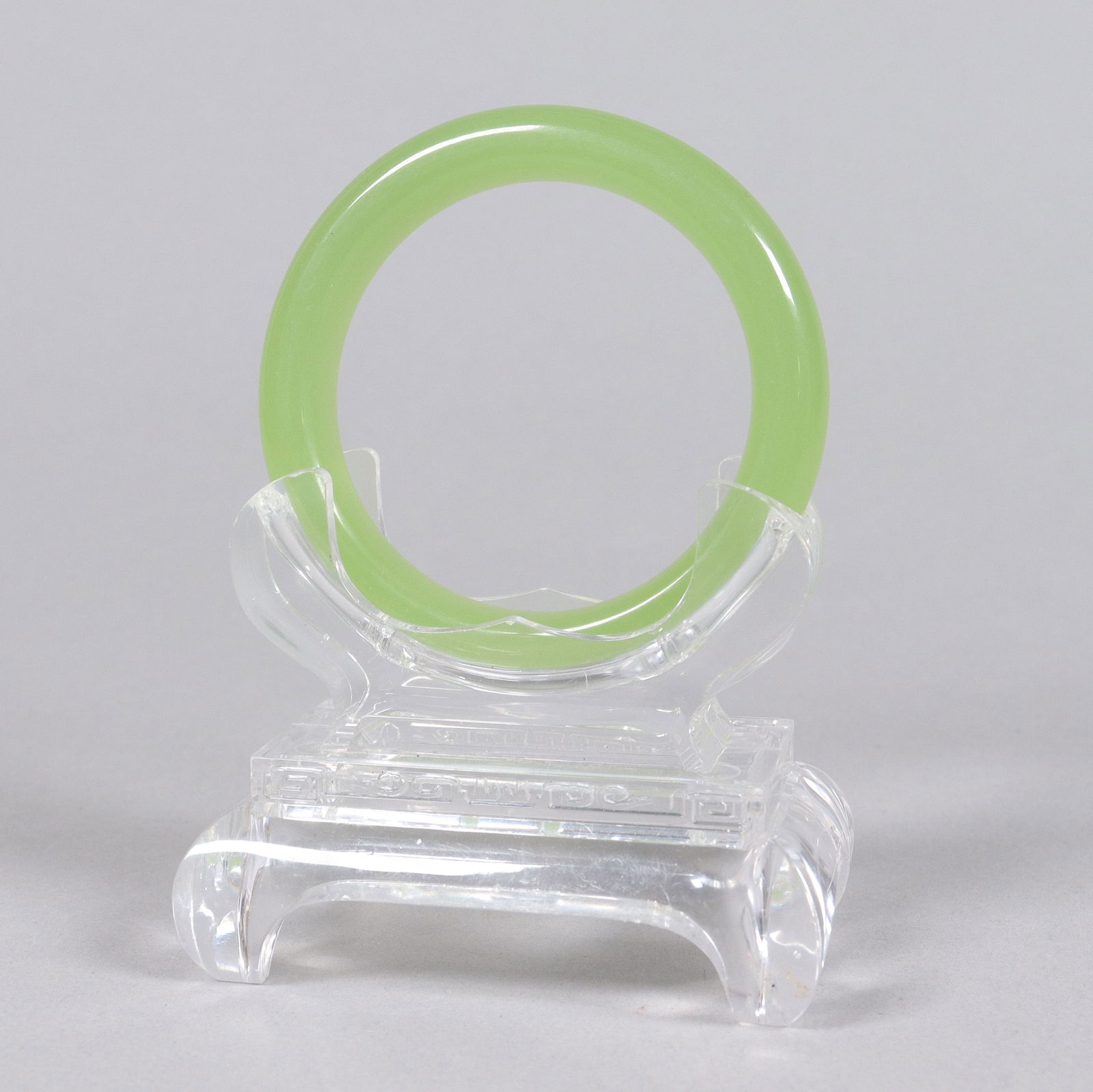 Lots Chinese apple green bangles - 5