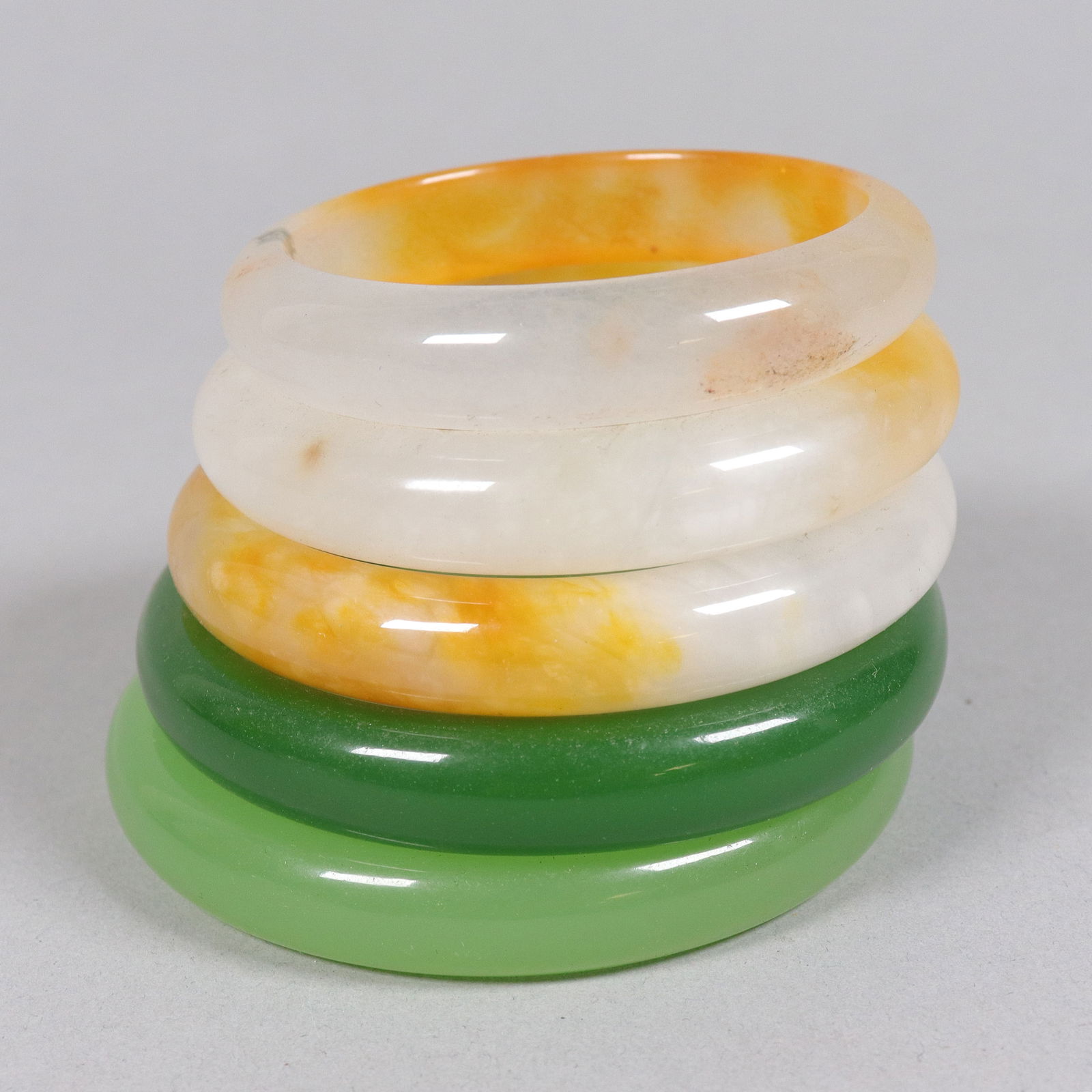 Lots Chinese fine bangles - 6