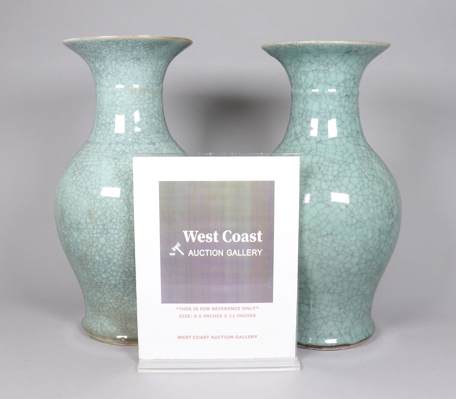 2 Chinese crackled vase - 2