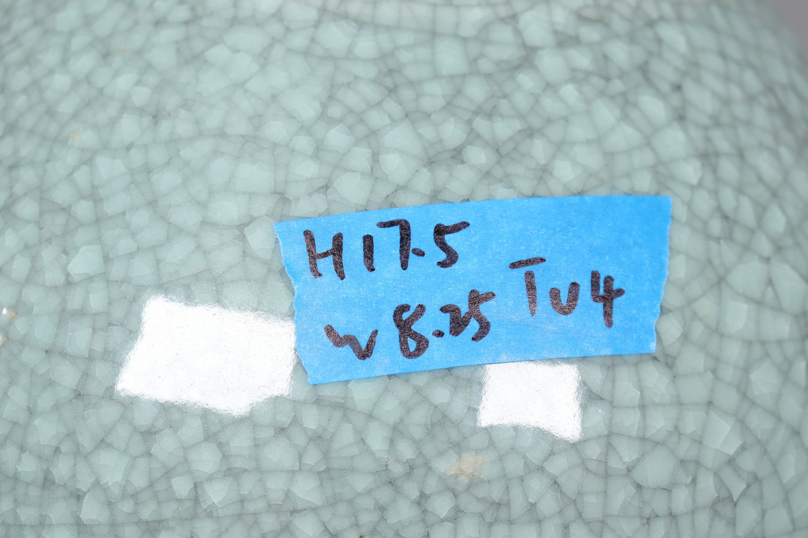 2 Chinese crackled vase - 6