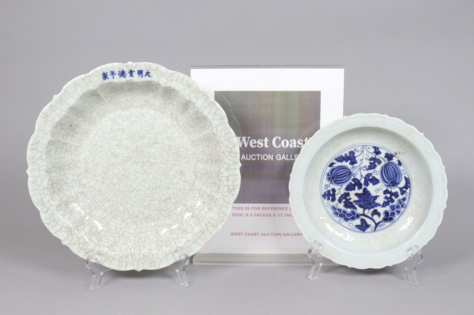 Lots Chinese fine plates - 2