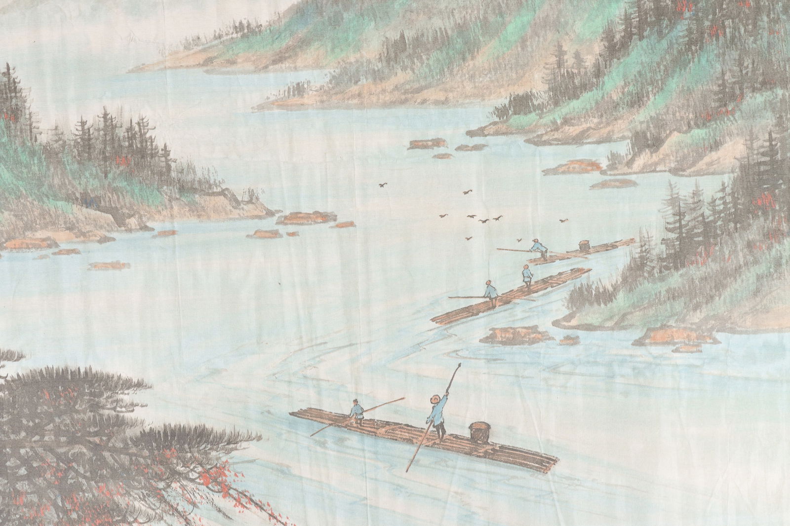 Lots Chinese fine art scroll - 4